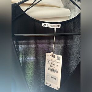 Black Blouse from Zara- Size S, NWT